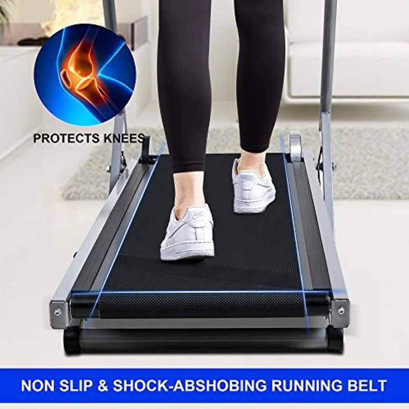  Бягаща Пътека TOP SPORT MK 1006, Механична, Два маховика с диаметър 16 см., Максимално тегло на потребителя 110 кг.